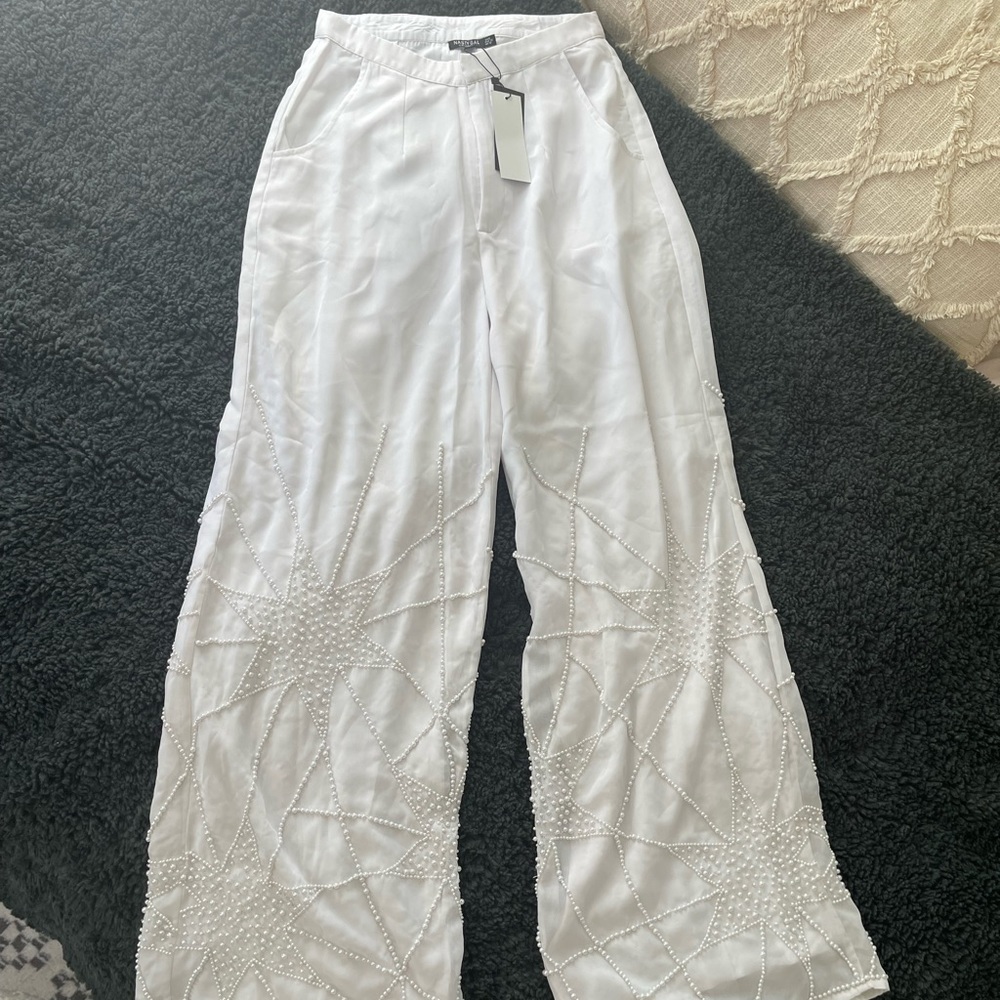 Nasty Gal Embellished Trousers